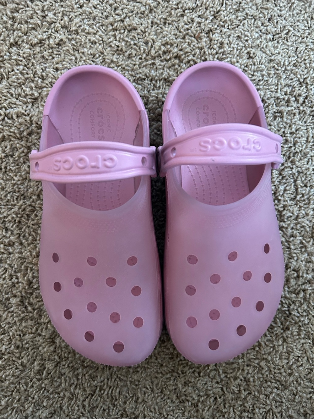 CROCS Classic Clog in Light Pink - Picture 3 of 5